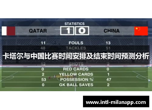 卡塔尔与中国比赛时间安排及结束时间预测分析